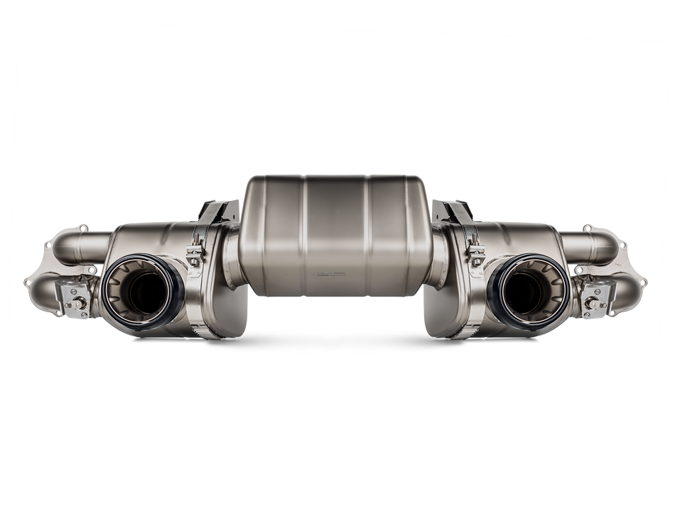 AKRAPOVIC S-PO/TI/18 Slip-On Race Line (Titanium) for Porsche 718 Cayman GTS 4.0 / Boxster GTS 4.0 2020