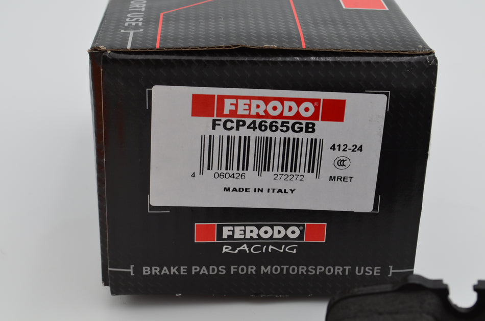 Ferodo Rear Pads DS3.12 Compound - 991 Porsche GT3, Turbo, 981 GT4