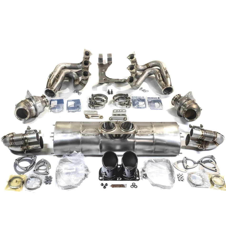 DUNDON 992 GT3 Street Header Complete Exhaust Package (non-EU)