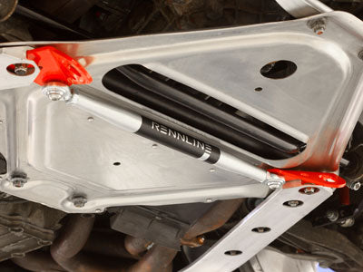 Rennline Rear Subframe Stabilizer With Tie Downs, 986 / 987 / 981 / 718