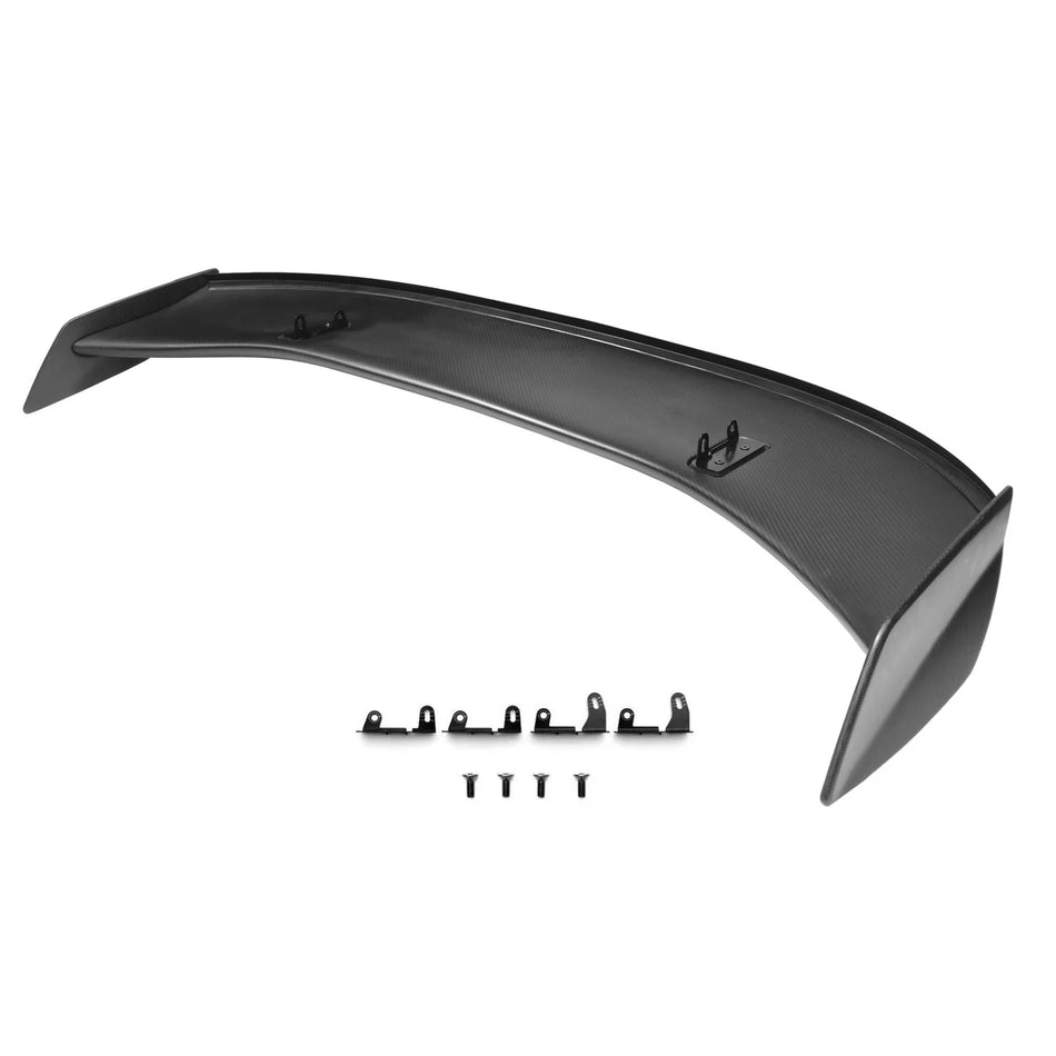 SILVER ROCKET SR DRS-1 FLEX-CARBON SWAN NECK WING [PORSCHE 718/GT4/RS]