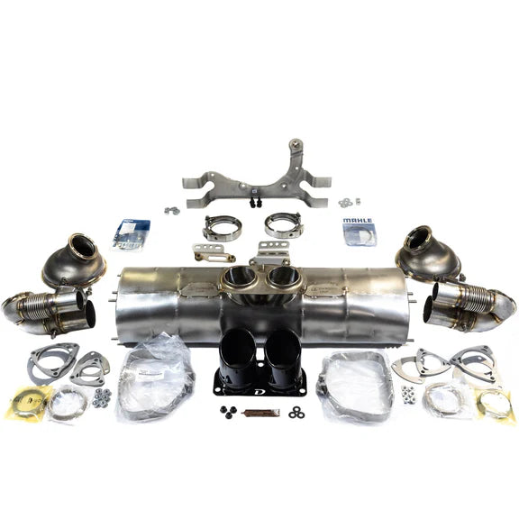 DUNDON 992 GT3 Exhaust: Valved Cat-Back Exhaust System (Non-EU Version)