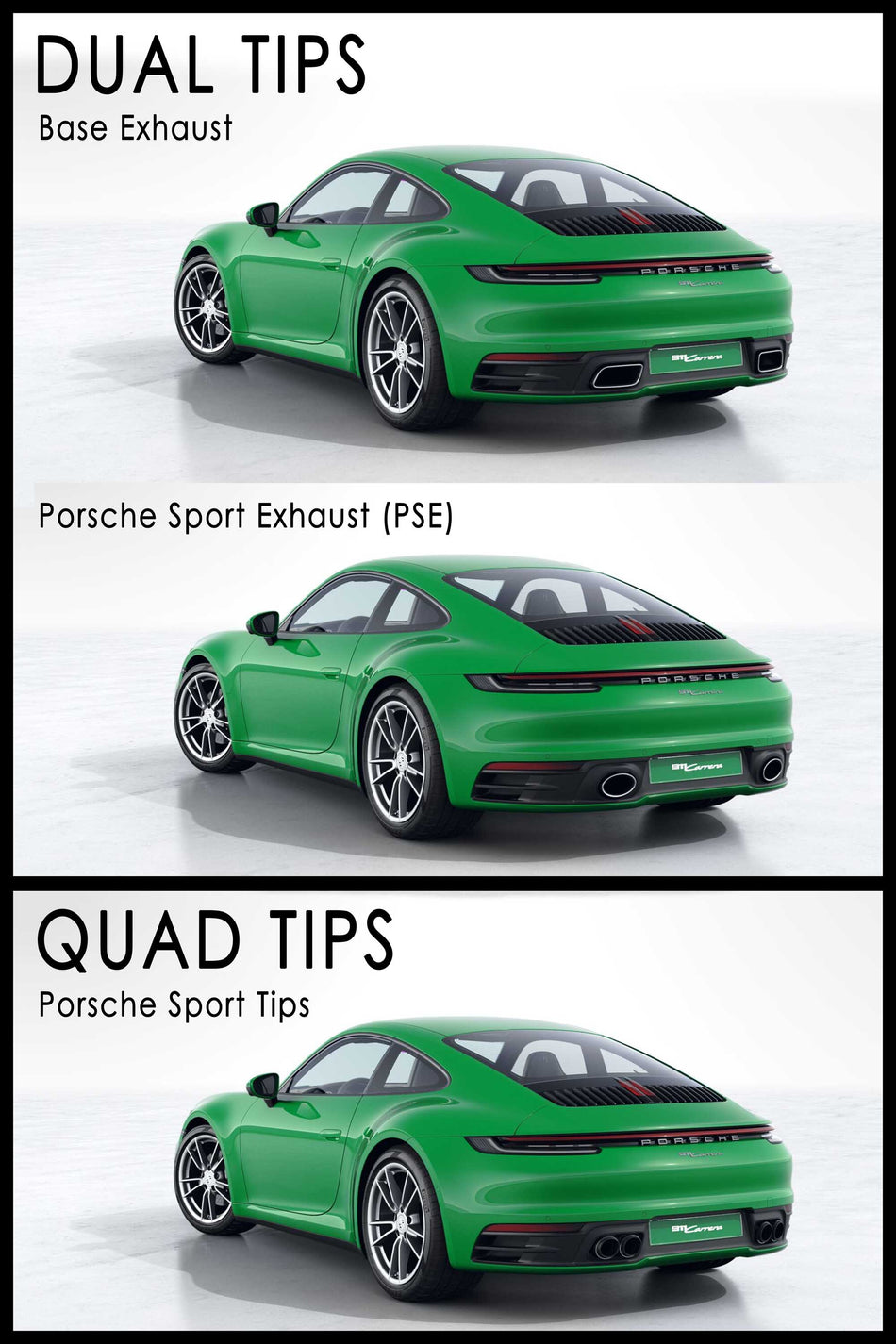 Fabspeed 2025+ Porsche 992.2 Carrera (NON GTS) Cat-Back Valved Maxflo Exhaust System (2025+)