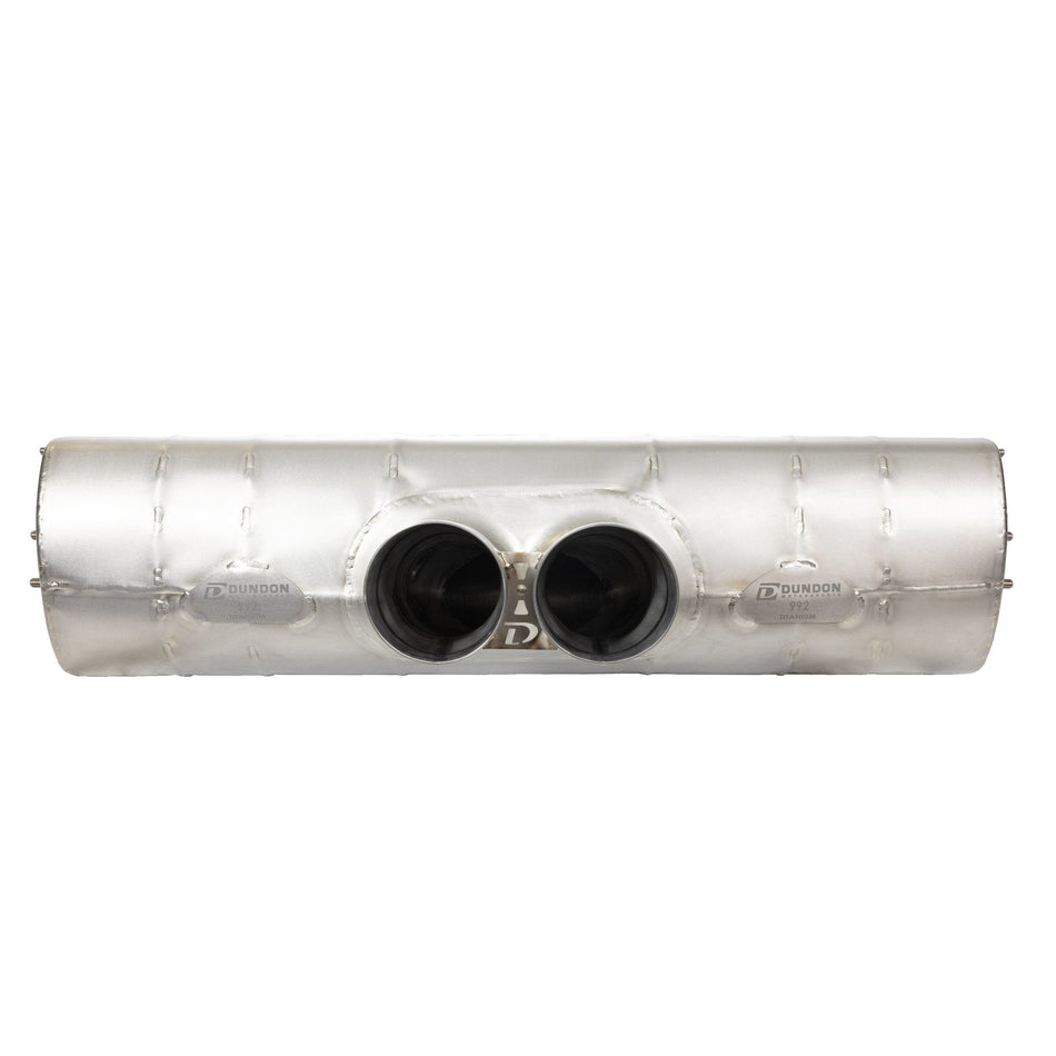 Dundon Motorsports Titanium Ultralight GT3/RS Muffler